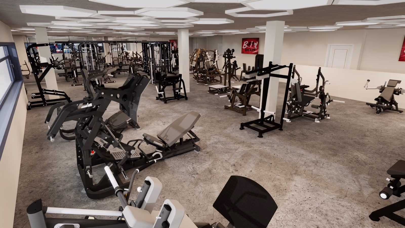 Trainingsfläche des B-FiT Smart Cadolzburg