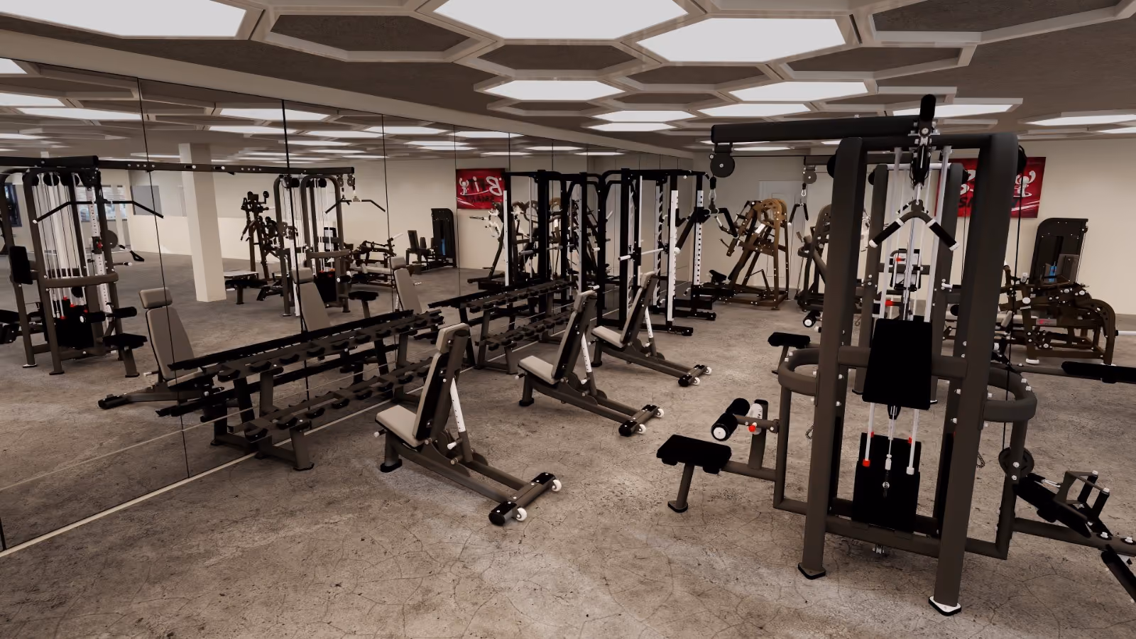 Cardiobereich im B-FiT Smart Cadolzburg